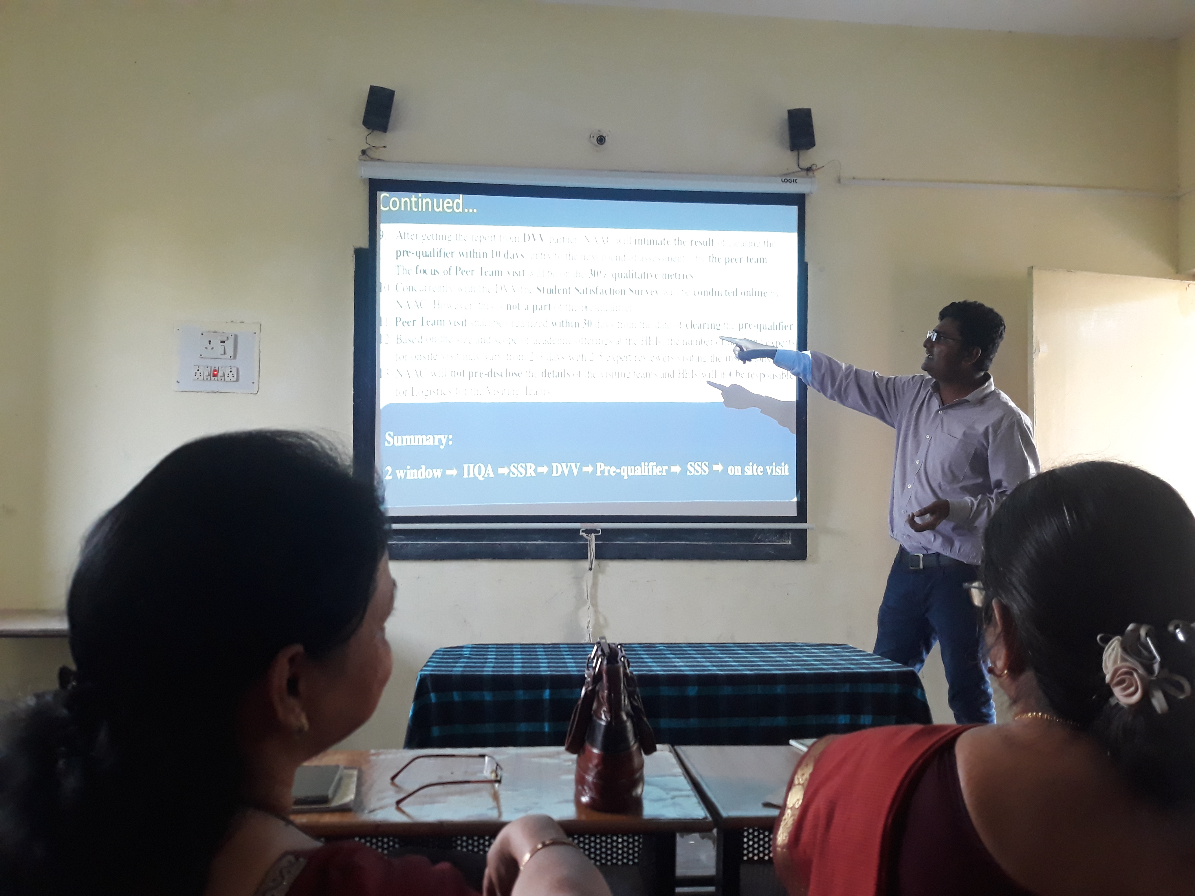 Workshop on Revised Accreditation by NAAC Presented by Department of English Prof. Pravin P. Ugale