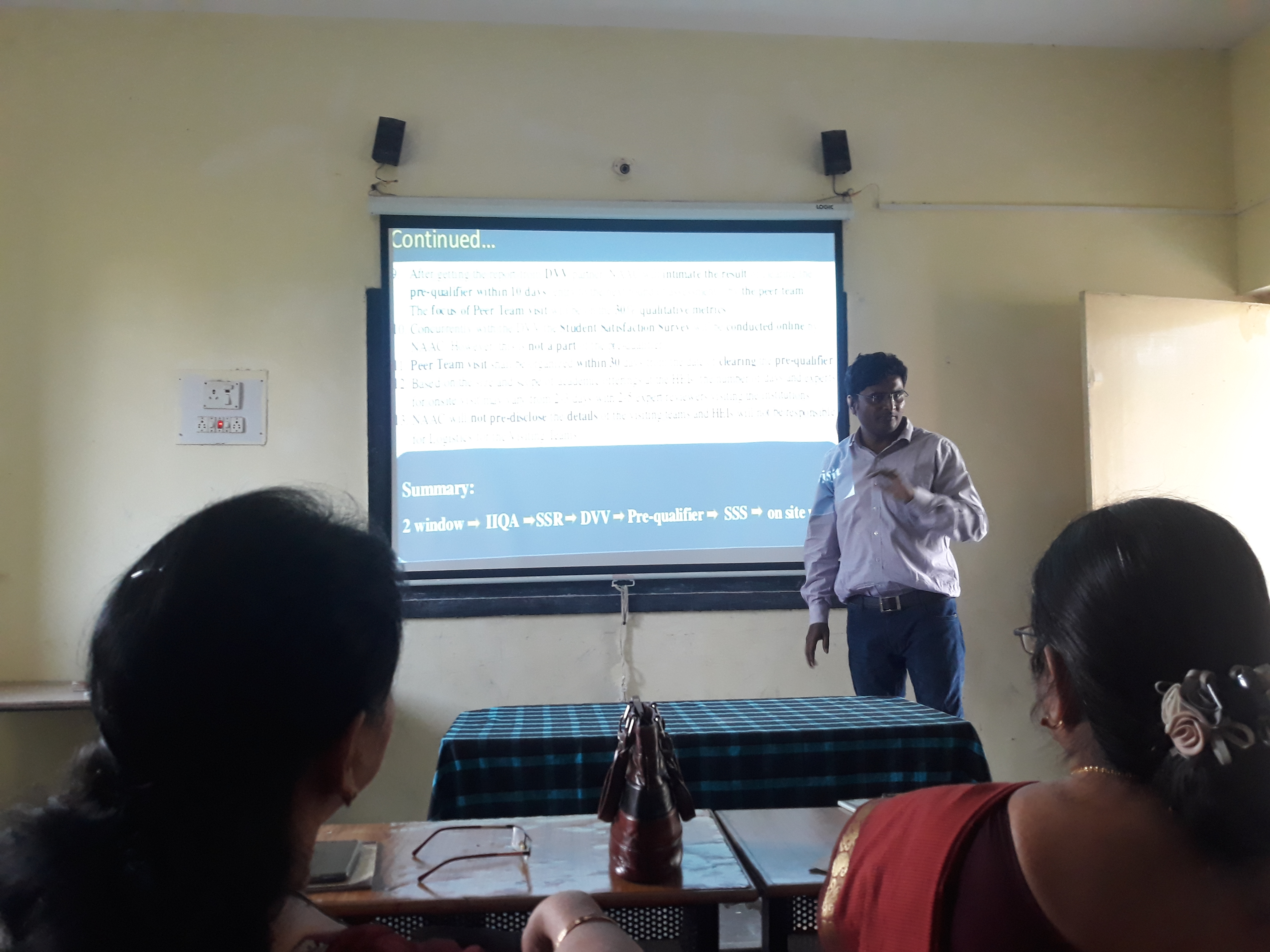 NAAC One day Workshop  Presented by Department of English Prof. Pravin P.Ugale